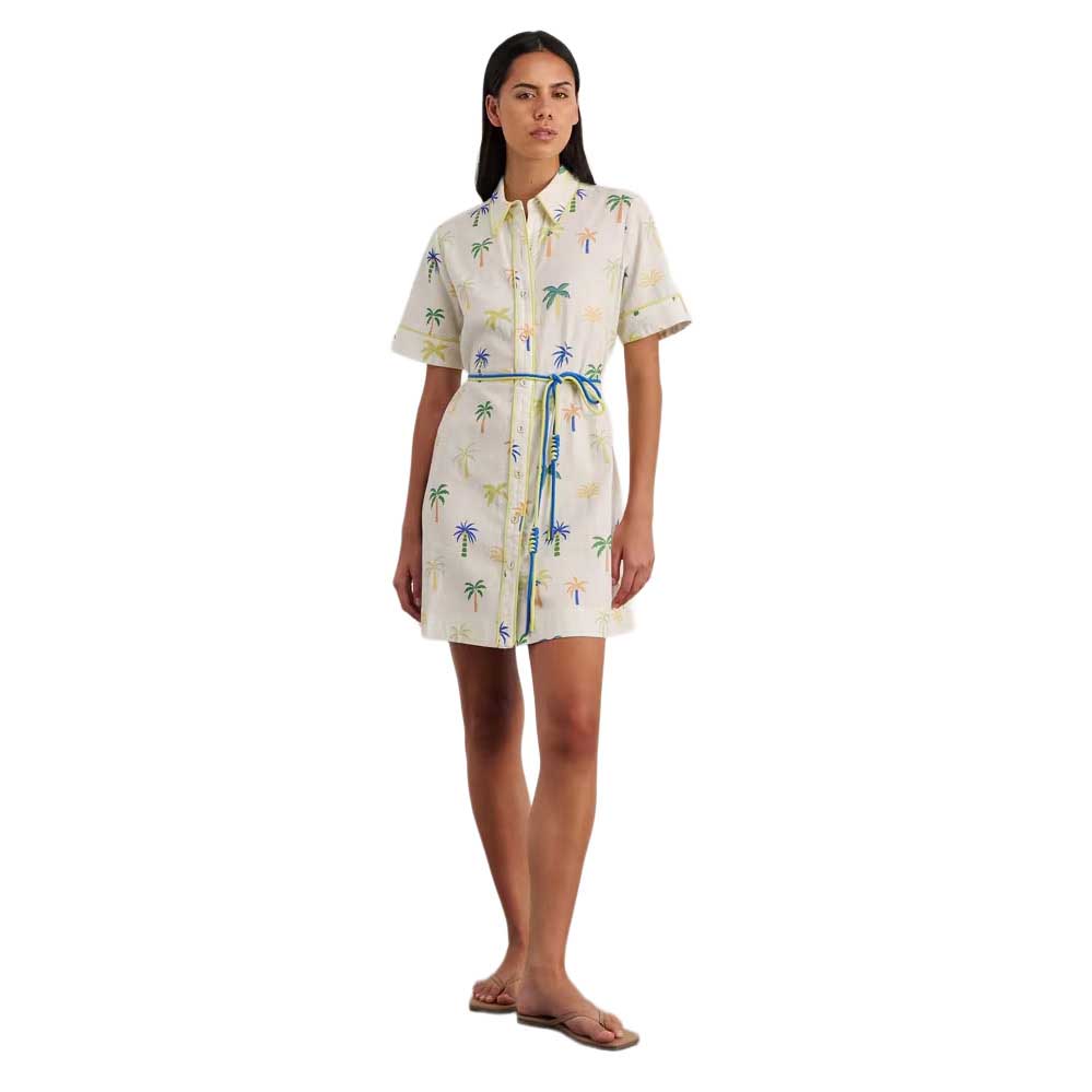 JAG Palm Shirt Dress